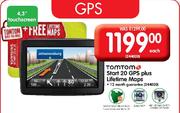 Tomtom 4.3" Touchscreen Start 20 GPS Plus Lifetime Maps-Each