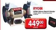 Ryobi 250W 150mm Bench Grinder (HBG6E)-Each