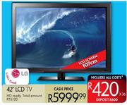LG 42" 107cm LCD TV