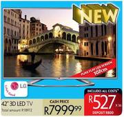 LG-42" 107cm 3D LED TV