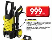 Karcher K2.360 High Pressure Cleaner Each