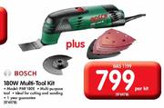 Bosch 180W Multi-Tool Kit-PMF180E Per Kit