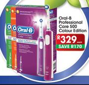 Oral-B Professional Care 500 Colour Edition-Each