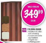 Simple Choice Folding Door-Each