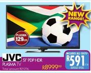 JVC 51" PDP HDR Plasma TV