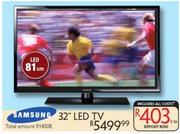 Samsung 32" LED TV