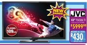 JVC 43" Plasma TV