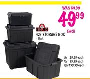 Big Jim Storage Box-42Ltr Each 