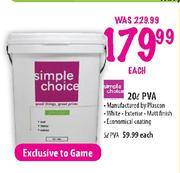 Simple Choice PVA-5Ltr Each