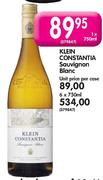 Klein Constantia Sauvignon Blanc - 1 x 750ml