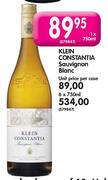 Klein Constantia Sauvignon Blanc - 6 x 750ml