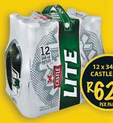Castle Lite-12x340Ml