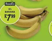 Foodco Banana-6's