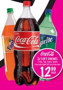 Coca-Cola Soft Drinks-2 Ltr each