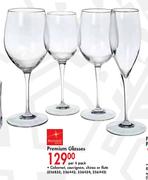 Premium Glasses-Per 4 Pack