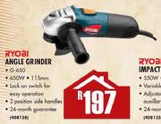 Ryobi Angle Grinder (G-650)-650w