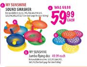 My Sunshine Jumbo Flying Disc-Each