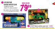 X-Shot Water And Disc Gun Duel