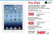 Apple 16G iPad With WiFi + Cellular-Each