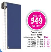 Custom-Made Roller Blinds-2100x1300mm