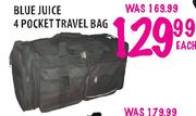 Blue Juice 4 Pocket Travel Bag-Each