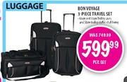 Bon Voyage 3-Piece Travel Set-Per Set