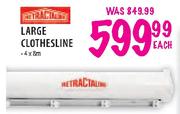 Large Clothsline-4x8m Each