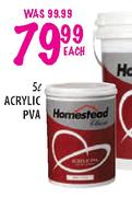 Homestead  Acrylic PVA-5L Each