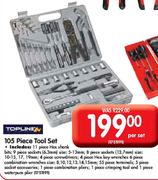 Topline 105 Piece Tool Set-Per Set