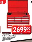 Mastercraft 12 Drawer Tool Chest Each