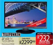 Telefunken LCD TV-22"(55cm)(TLCD 22FHD)