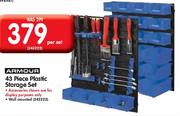 Armour 43 Piece Plastic Storage Set-Per Set