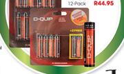 D-Quip AA Or AAA Battery-12-Pack
