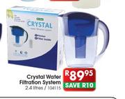 Crystal Water Filtration System-2.4ltr