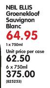 Neil Ellis Groenekloof Sauvignon Blanc-6X750ml
