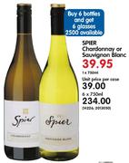 Spier Chardonnay Or Sauvignon Blanc-1X750ml