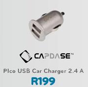 Samsung Galaxy S4 Mini Capdase Plco USB Car Charger 2.4A