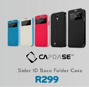 Samsung Galaxy S4 Mini Capdase Sider ID Baco Folder Case