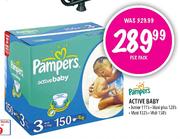 Pampers Active Baby Maxi Plus 120's-Per Pack