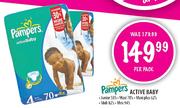 Pampers Active Baby Mini 94's Per Pack