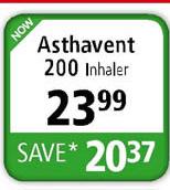 Asthavent 200 Inhaler
