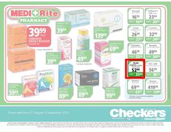 Checkers Gauteng : Health & Beauty (27 Aug - 9 Sep), page 0