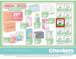 Checkers Gauteng : Health & Beauty (27 Aug - 9 Sep), page 0