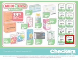 Checkers Gauteng : Health & Beauty (27 Aug - 9 Sep), page 0