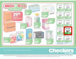 Checkers Gauteng : Health & Beauty (27 Aug - 9 Sep), page 0