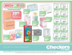Checkers Gauteng : Health & Beauty (27 Aug - 9 Sep), page 0