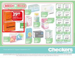 Checkers Gauteng : Health & Beauty (27 Aug - 9 Sep), page 0