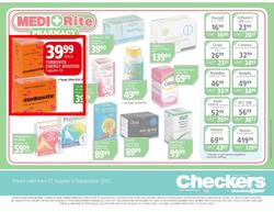 Checkers Gauteng : Health & Beauty (27 Aug - 9 Sep), page 0
