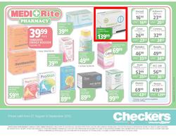 Checkers Gauteng : Health & Beauty (27 Aug - 9 Sep), page 0