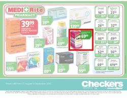 Checkers Gauteng : Health & Beauty (27 Aug - 9 Sep), page 0